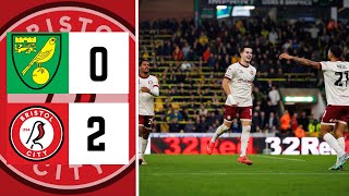 NORWICH 02 BRISTOL CITY  MATCH REVIEW [upl. by Dyana]