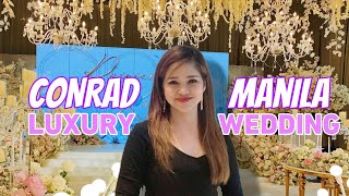 LUXURY WEDDING AT CONRAD MANILA [upl. by Yekram]