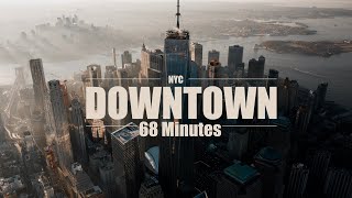 1 Hour Downtown NYC Drone [upl. by Wachter288]