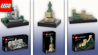 Micro Versions of Official Lego ARCHITECTURE Sets  Comparison [upl. by Giacomo]