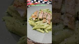 Pesto sosunu kendimiz yapıyoruzz 🥳🤪 keşfet pesto pestopasta pasta keşfetteyiz makarna [upl. by Anined]