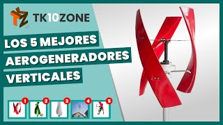 Los 5 mejores aerogeneradores verticales [upl. by Festatus]