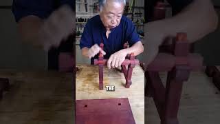 mpossible Woodworking Building a Stool with NO Nails or Glue 😎👍 [upl. by Tidwell]