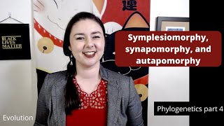 Symplesiomorphy synapomorphy and autapomorphy [upl. by Ninetta]