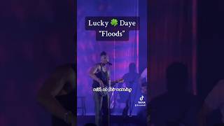 Lucky Daye Floods lyrics pt 3 luckydaye thealgorithmtour rnb lyricsvideo [upl. by Marv]