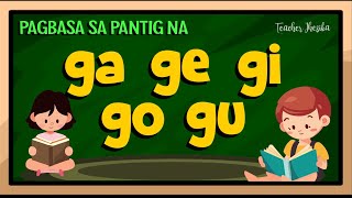 ABAKADA Filipino Alphabet  Abakada Tutorial Tagalog  MAGSANAY BUMASA NG ABAKADA  Pantig [upl. by Ocirema846]