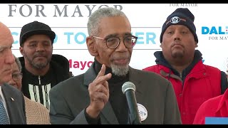 US Rep Bobby Rush endorses Bill Daley for Chicago mayor [upl. by Gratiana181]