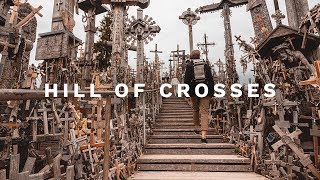 Tour of the Hill of crosses Kryžių kalnas Lithuania UNESCO [upl. by Leoy]