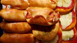 RICETTA ROSTICCERIA SICILIANA Tavola Calda  calzoni  ravazzate [upl. by Follansbee]