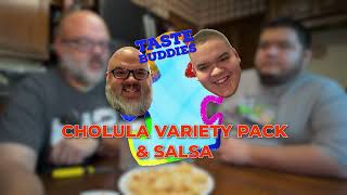 We got tasty hot sauces to try We found a gift pack of Cholula Hot Sauces and Salsas to get into [upl. by Undis3]