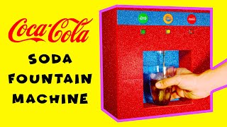 Bastelideen Wie man ein Coca Cola AUTOMATEN zu Hause selber macht  DIY Deutsch Mach es selbst [upl. by Swain197]