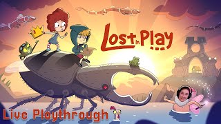 Lost In Play  First Playthrough  New Game for HOPEMAS DAY 3  goals donate hope [upl. by Eisenstark915]