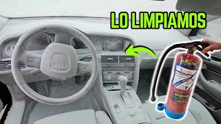 RESCATO Audi A6 ROBADO con polvo de EXTINTOR junto a BASSMOTOR [upl. by Saerdna]