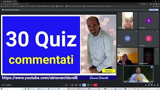 QUIZ IN DIRETTA 30 livello medio commentati con Simone Chiarelli  parte 2 27102024 [upl. by Sorensen508]