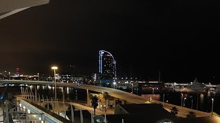 Barcelona Spain 🇪🇦 Night View Livestream [upl. by Inilam298]