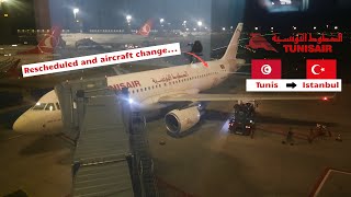 Trip Report  Tunisair A320  Tunis  Istanbul  Economy  4K [upl. by Acenom459]