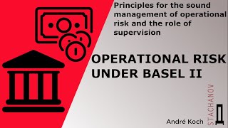 Principles for the sound management of operational risk under Basel II an explanation and resumé [upl. by Michon]