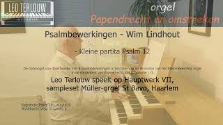 Leo Terlouw speelt 3 psalmbewerkingen van Wim Lindhout [upl. by Neenej]