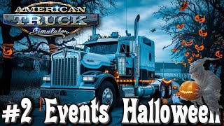 2 Events Halloween  ATS  152 JBX3  PNG  American Truck Simulator [upl. by Sykleb228]