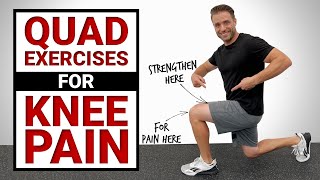 7 Best Quad Strengthening Exercises For Knee Pain [upl. by Pasia]