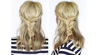 Beautiful Braid for Medium Length Hair [upl. by Osnerol]