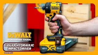 DeWALT 18V XR Brushless Cordless Hydraulic Impact Driver Skin  DCF870NXJ [upl. by Nnylkcaj265]