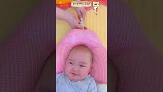 Worried About Your Baby’s Flat Head Check Out the Baby Head Shaping Pillow BABY [upl. by Minne]