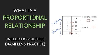 What is a Proportional Relationship  7th Grade  Mathcationcom [upl. by Notlaw]