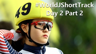 ISU World Junior Short Track Champ  Day 2 Part 2 [upl. by Starkey]