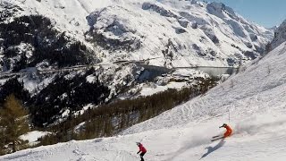 TIGNES  PISTE MYTHIQUE DE LA SACHE [upl. by Haziza]