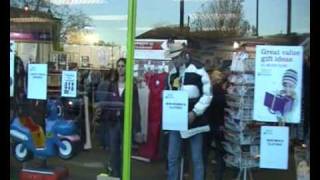 PwC StoreWars Living Mannequins at Barnardos Brixton [upl. by Yensehc]