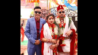 Rabin Lamichhane VS Chitwn Janti panche baza ma Dohori  Kishor WEDS Sangita Full HD Video [upl. by Eldwen]