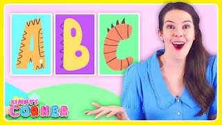 ABC Flashcards for Babies  First Words amp Alphabets for Kids  Kimmys Corner Learning for Toddlers [upl. by Oirevas]