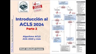 Introducción ACLS 2024  Parte 2  ProfeMitchell  Fisio Nurse  By Mitchell Comte [upl. by Gonick228]