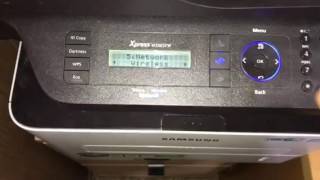 How to connect Samsung printer to wifi router [upl. by Vanden]