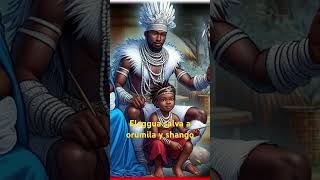 Elegua salva a orumila y shangosantería orishas [upl. by Scoville798]