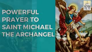 Prayer To St Michael The Archangel [upl. by Roer393]