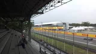 The view from Grandstand 24 Vedano at Monza 2014 Italian Formula 1 Grand Prix [upl. by Adnamas]