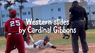 Pitching lifts Western past Cardinal Gibbons [upl. by Inaliel795]