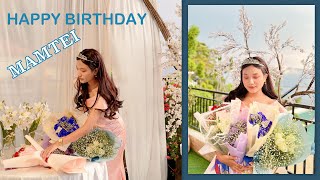 EVELYN BIRTHDAY LEH KA NU TE VLOG  MTM [upl. by Annaihs]