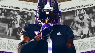 The Next Great Washington Huskies Running Back Jonah Coleman [upl. by Blondell]