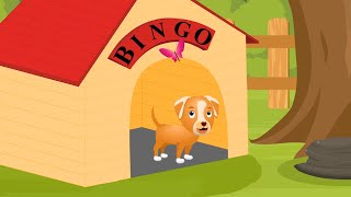 BINGO DOG  Nursery Rhyme  Animals for kids  Best SingALong songs  Music for kids  Toddler mix [upl. by Retsae]