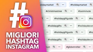 Come trovare i MIGLIORI HASHTAG per INSTAGRAM [upl. by Yelac566]