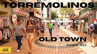 Walking tour  Torremolinos  wonderful day in old town  malaga Spain  OCTOBER 2023 [upl. by Eneles]