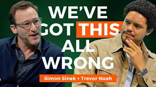 Simon Sinek amp Trevor Noah on Friendship Loneliness Vulnerability and More  Full Conversation [upl. by Esetal]