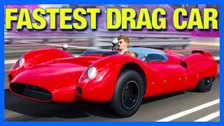 Forza Horizon 4  THE NEW FASTEST DRAG CAR [upl. by Corenda]