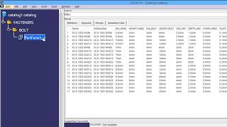 카티아 디자인테이블을 이용한 카탈로그 만들기 4  CATIA Design table to Catalog Quick Guide 4 [upl. by Newob]