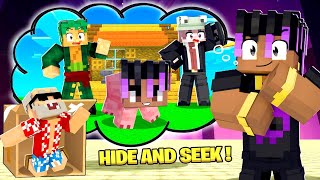 Extreme Minecraft Hide amp Seek with lilyville members But you get 10000₹🤣 RON9IE [upl. by Cassady]