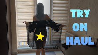 4K Transparent Robe Dance  Try On Haul Clothes  Get Ready with Youngi Nami [upl. by Stu132]