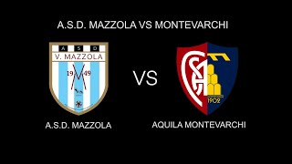 ASD Mazzola vs Montevarchi [upl. by Nehtanoj]